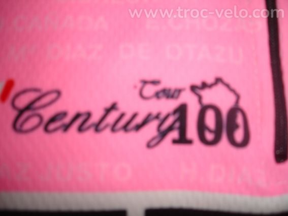 Maillot été ONCE Rose 100ans du Tour GIORDANA XXL - 3