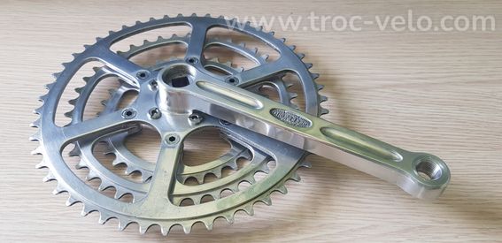 Pedalier triple STRONGLIGHT COURONNES TA SPECIALITES vélo RANDONNEUSE - 2