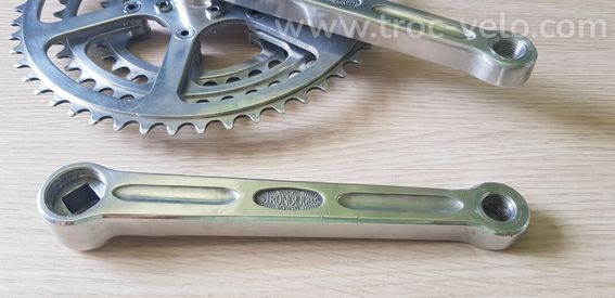 Pedalier triple STRONGLIGHT COURONNES TA SPECIALITES vélo RANDONNEUSE - 3