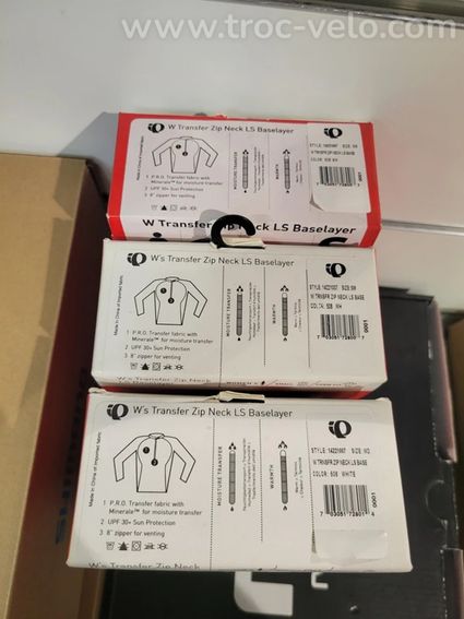 Maillots de vélo blancs Pearl Izumi - 6