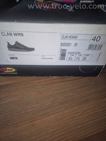 chaussures VTT Northwave Clan 2 taille 40 - 2
