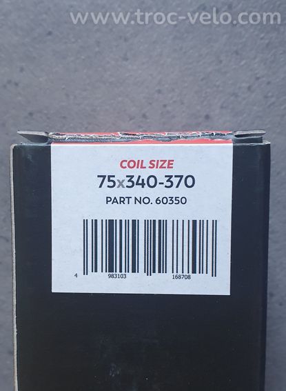 Ressort sprindex 340-370*75mm neuf - 2