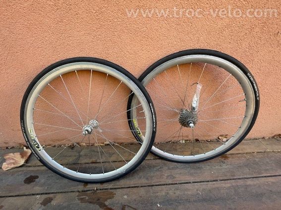 Cannondale Slice Taille 50 - Vélo de contre-la-montre / Triathlon - 2 paires de roues - 11