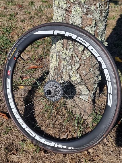 Progress A500 carbone 50 mm + cassette SRAM Force 10-28 - 2