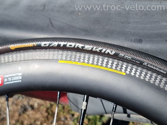 Progress A500 carbone 50 mm + cassette SRAM Force 10-28 - 8