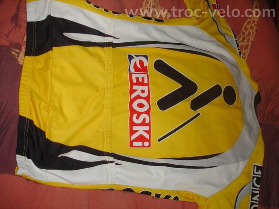Maillot été ONCE EROSKI jaune XL - 2