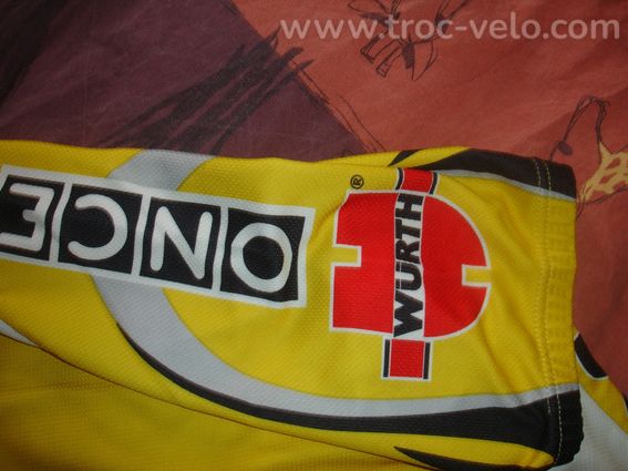 Maillot été ONCE EROSKI jaune XL - 3