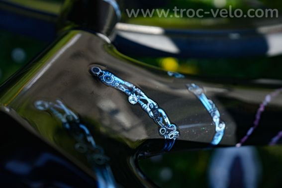Vélo de route Lapierre Xelius SL 10.0 édition Symbiosis 2023 + roues Corima ou DT Swiss - 9