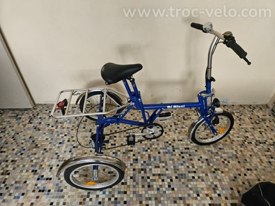 Tricycle adulte pliable - Di Blasi 7 vitesses - Etat neuf
