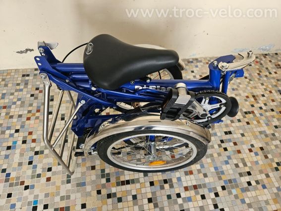 Tricycle adulte pliable - Di Blasi 7 vitesses - Etat neuf - 2