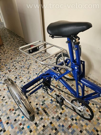 Tricycle adulte pliable - Di Blasi 7 vitesses - Etat neuf - 3