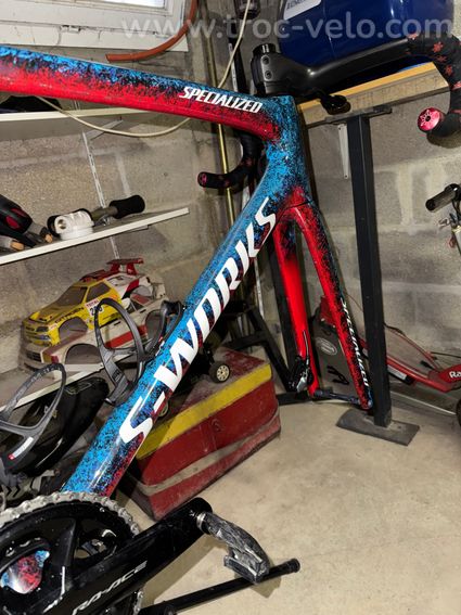 S-works SL8 FDJ Suez (sans roues) - 4