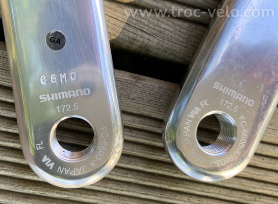 Pédalier Shimano Ultegra triple - 5