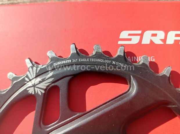 Mono plateau SRAM X-sync Eagle 34 dents - 3