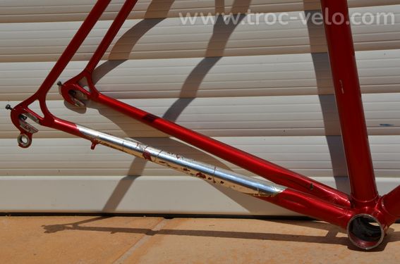 Cadre et fourche de vélo de course vintage Colnago Super, tubes Columbus SL - 7