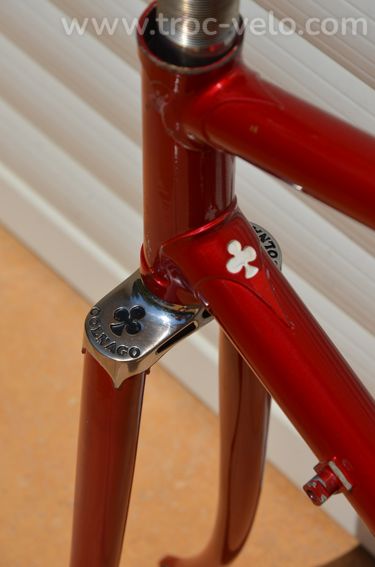Cadre et fourche de vélo de course vintage Colnago Super, tubes Columbus SL - 14