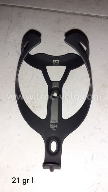 Porte bidon Bontrager Pro Carbon 21 gr neuf -80% - 2