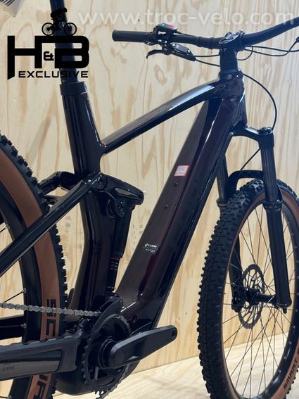 Cube Stereo Hybrid 140 HPC Race 750 Carbon 29 pouces VTT électrique Shimano XT 2024 - 10