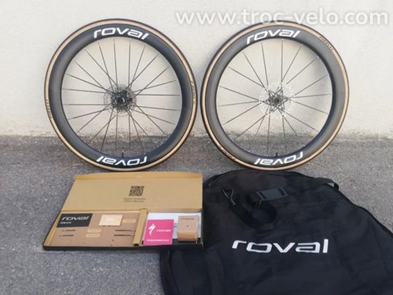 Roues ROVAL CLX 3 1305g (stickers blanc, choix) Remco evenepool 2026 - 2