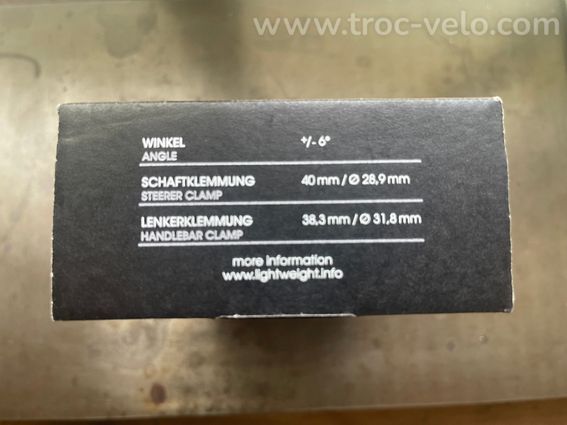 Potence Lightweight 130 neuve - 3