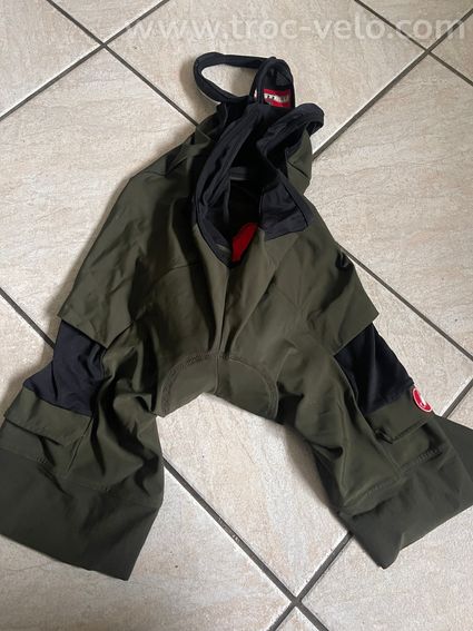 Cuissard Castelli Unlimited Cargo kaki