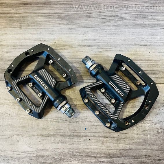 Pédales plates Shimano PD-GR500, 9/16 - 2