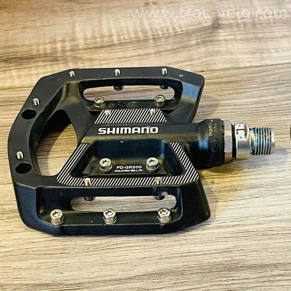 Pédales plates Shimano PD-GR500, 9/16 - 4
