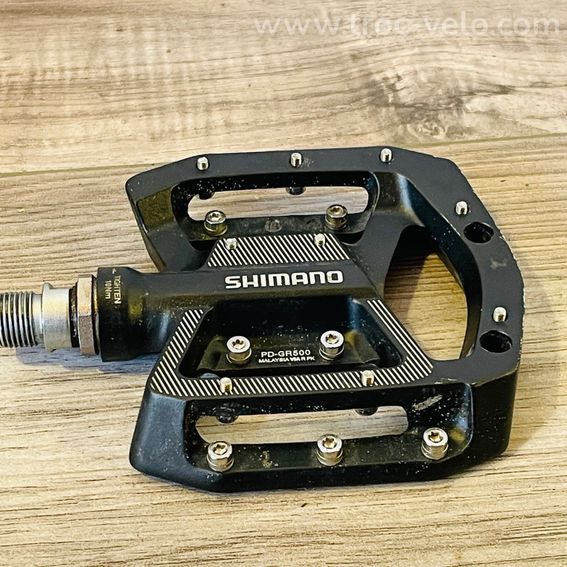 Pédales plates Shimano PD-GR500, 9/16 - 5