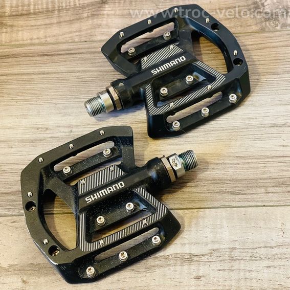 Pédales plates Shimano PD-GR500, 9/16 - 8