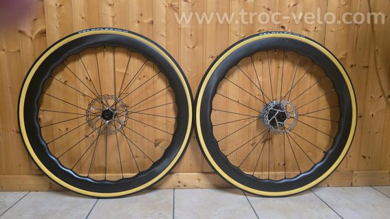 Roues Carbonworks Princeton Peak 4550 Boyaux Dt Swiss 180 - 5