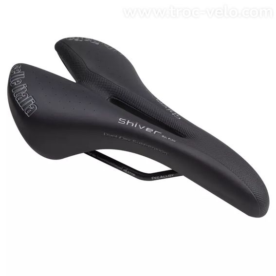 SELLE ITALIA SHIVER XC FLOW NOIR TAILLE 142MM
