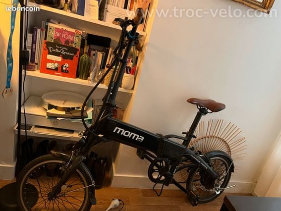 Vélo électrique pliant Moma E-16Teen – Très bon état – Peu utilisé – 50km autonomie - 2
