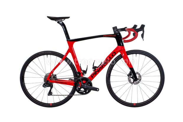 Pinarello Prince T700 Shimano Ultégra DI2 12V Rouge/Noir Brillant 2022 - 1