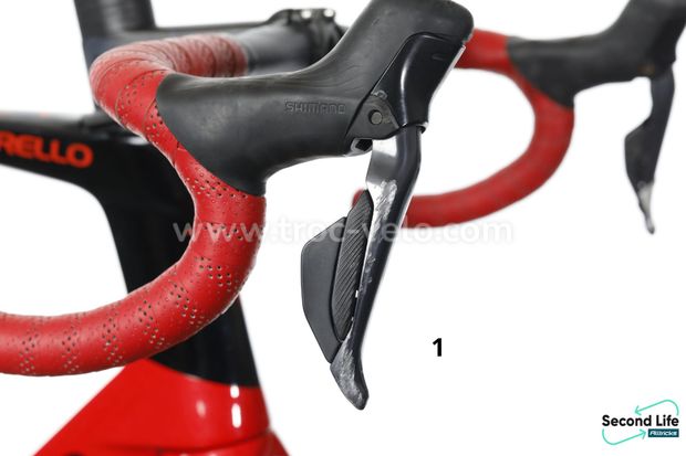 Pinarello Prince T700 Shimano Ultégra DI2 12V Rouge/Noir Brillant 2022 - 6