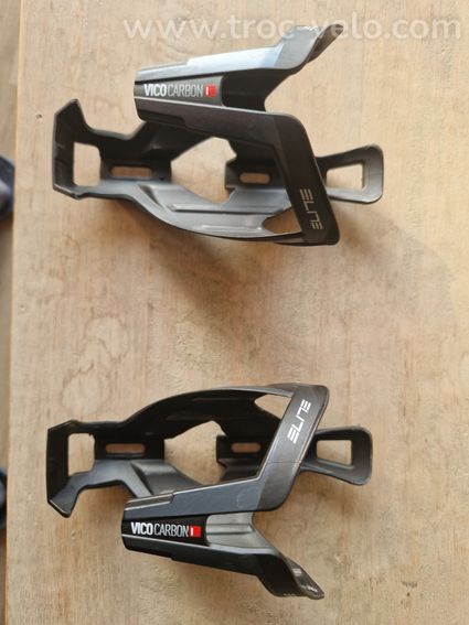 Porte-bidons Elite Vico carbone x2 - 2
