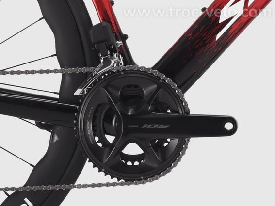 Vélo de route SAVA Vindur 4.0 – Carbone – Shimano 105 – Taille L - 4