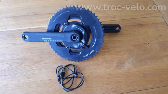 Pédalier Capteur de Puissance Rotor Aldhu - 2