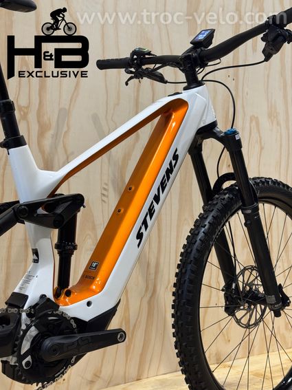 Stevens E-Inception AM 8.7.1 GTF Carbon VTT électrique Sram GX AXS 2023 - 11