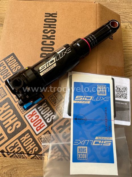 Amortisseur ROCKSHOX SIDLuxe ULTIMATE RL 185x50 neuf -65% - 3