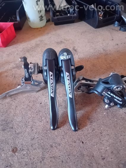Mini groupe campagnolo veloce 9v triple plateaux  - 3