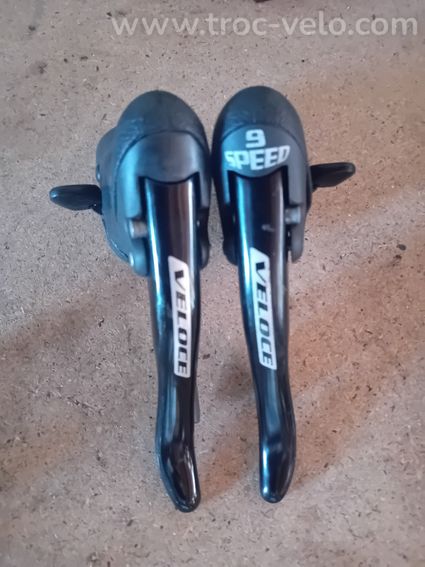 Mini groupe campagnolo veloce 9v triple plateaux  - 5
