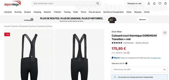 Cuissard haut de gamme GORE Transition - 6