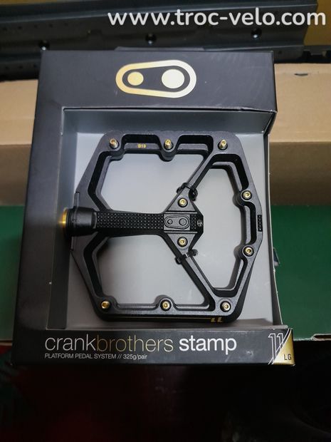 Paire de pédales crankbrothers stamp 11 neuve  - 2