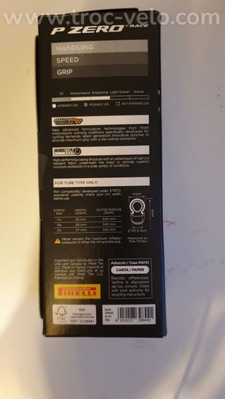 Pneu route PIRELLI - 2