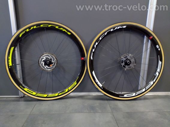 Roues carbones disques fulcrum ceramique