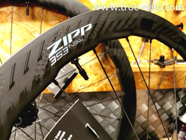 🏆 ZIPP 353 DISC TUBELESS DERNIER MILLÉSIME NEUVES / GARANTIES À VIE🏆 - 8