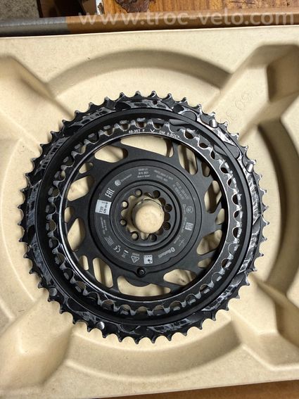 Plateaux SRAM FORCE AXS 48/35 – 12 vitesses capteur puissance  - 8
