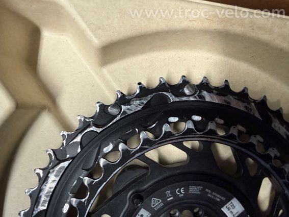 Plateaux SRAM FORCE AXS 48/35 – 12 vitesses capteur puissance  - 10