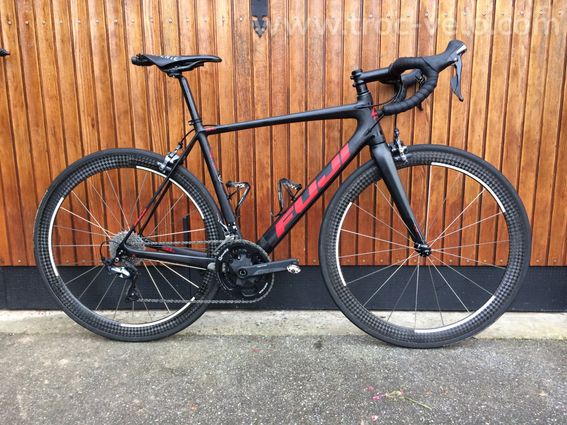Fuji Sl en Ultegra 11v et roue boyaux  - 4
