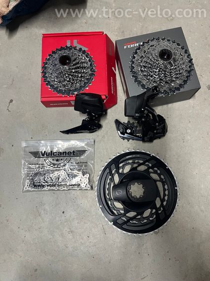 SRAM Force AXS 12V – Dérailleurs, cassettes et capteur de puissance Quarq - 3